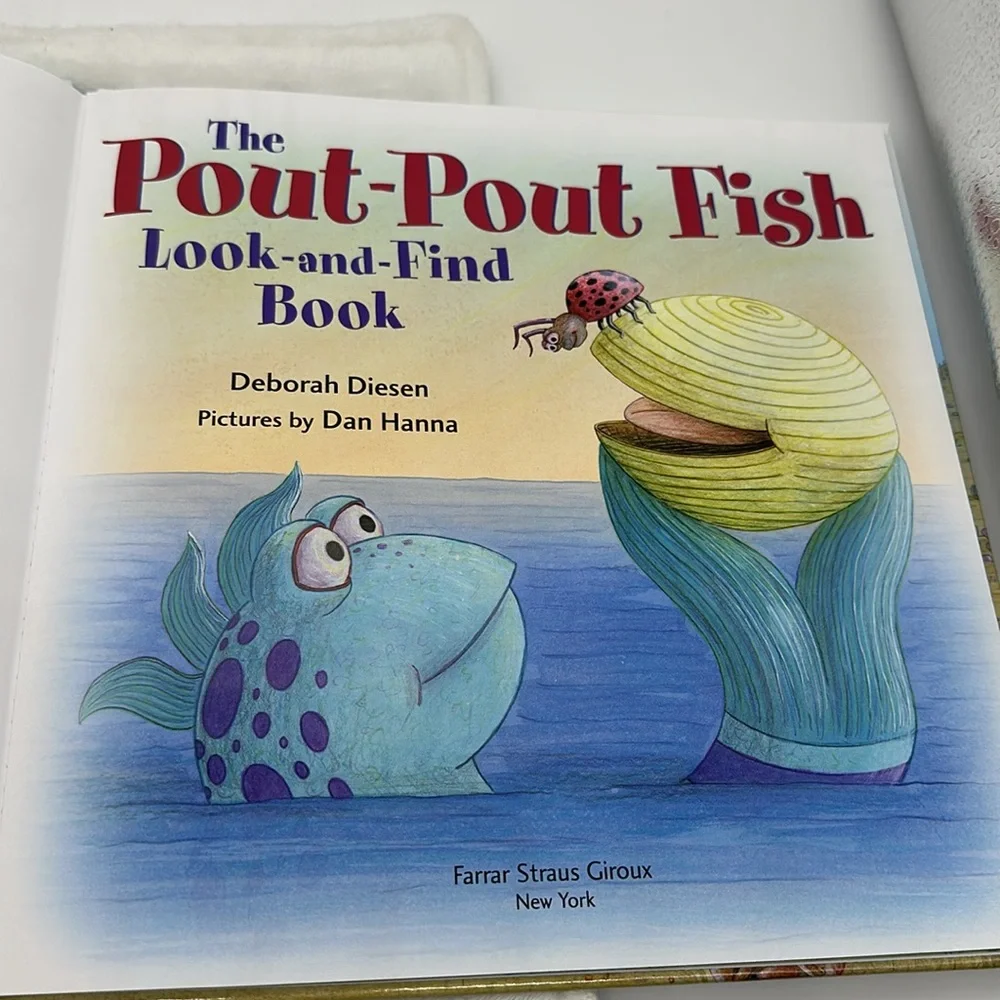 The Pout-Pout Fish Look-and-Find Book - Blue